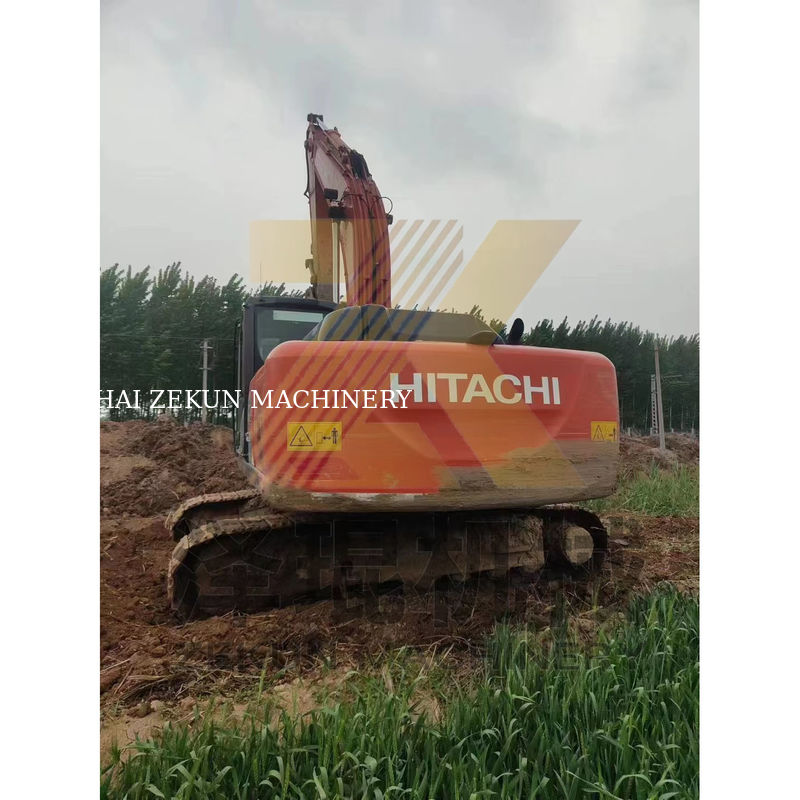 4475 ساعت کار استفاده شده Hitachi ZX200 ZX200-3 ZX200-6 Excavator Crawler برای ساخت و ساز