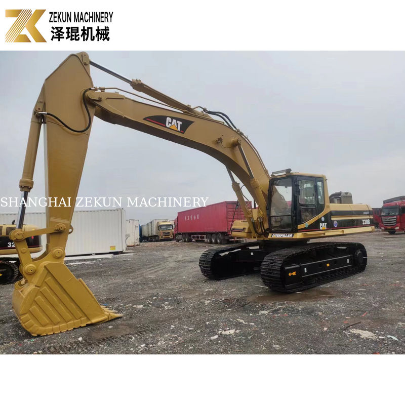 سایر ماشین های حفاری ژاپنی Cat 330b 30 تن با شیر هیدرولیک و پمپ