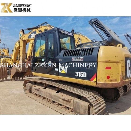 Caterpillar 315D 15 تن حفاری استفاده شده با شیر هیدرولیک CAT و پمپ هیدرولیک