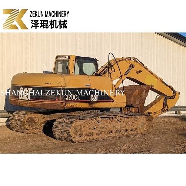 ماشین حفاری Cat 320 D2 با موتور و پمپ هیدرولیک 4000 ساعت کار