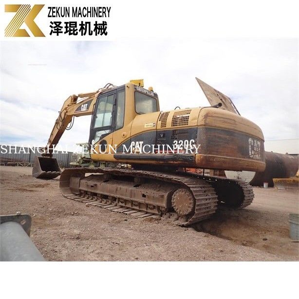 ماشین حفاری Cat 320 D2 با موتور و پمپ هیدرولیک 4000 ساعت کار