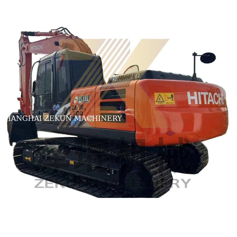 20 تن استفاده شده Hitachi ZX200-3G Crawler Excavator با دریچه هیدرولیکی دیگر در ژاپن