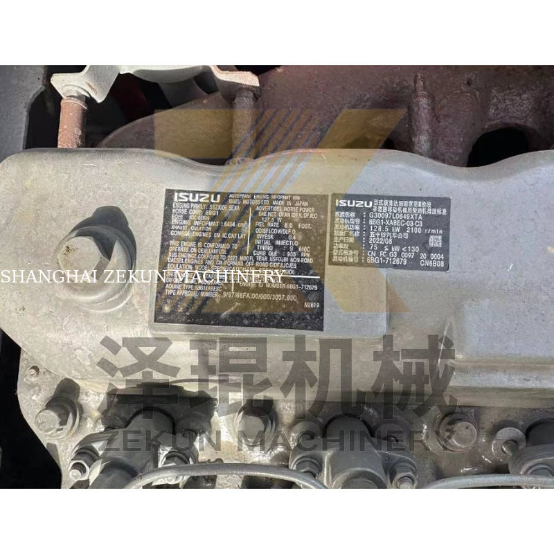 20 تن استفاده شده Hitachi ZX200-3G Crawler Excavator با دریچه هیدرولیکی دیگر در ژاپن