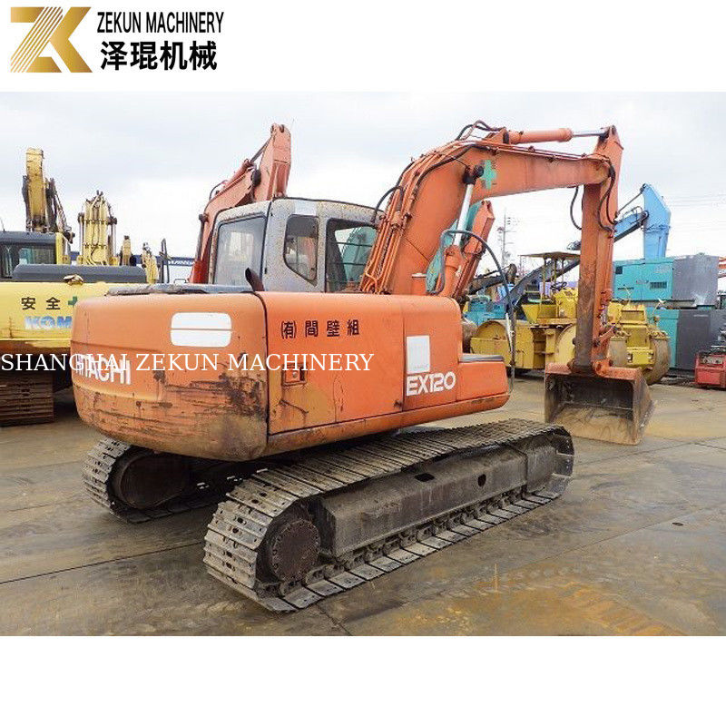 هيتاشي EX120 Excavator EX 120-5 با ساعات کم و 11793 KG وزن ماشین 60.5Kw