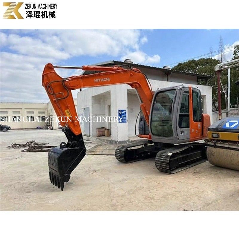 حفاری استفاده شده Hitachi ZX70 با پمپ هیدرولیک اصلی و 2001-4000 ساعت کار