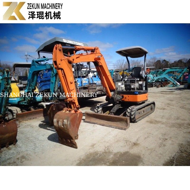 20KW کوچک استفاده شده Hitachi Zaxis 30 Excavator ZX30 برای ماشین آلات زمین
