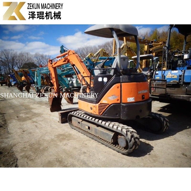 20KW کوچک استفاده شده Hitachi Zaxis 30 Excavator ZX30 برای ماشین آلات زمین