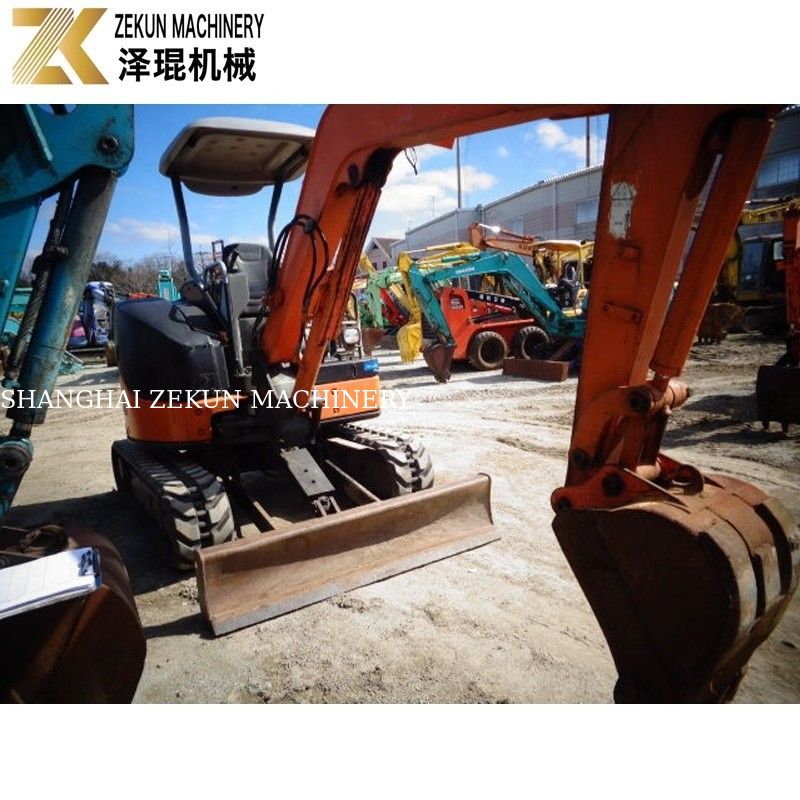 20KW کوچک استفاده شده Hitachi Zaxis 30 Excavator ZX30 برای ماشین آلات زمین