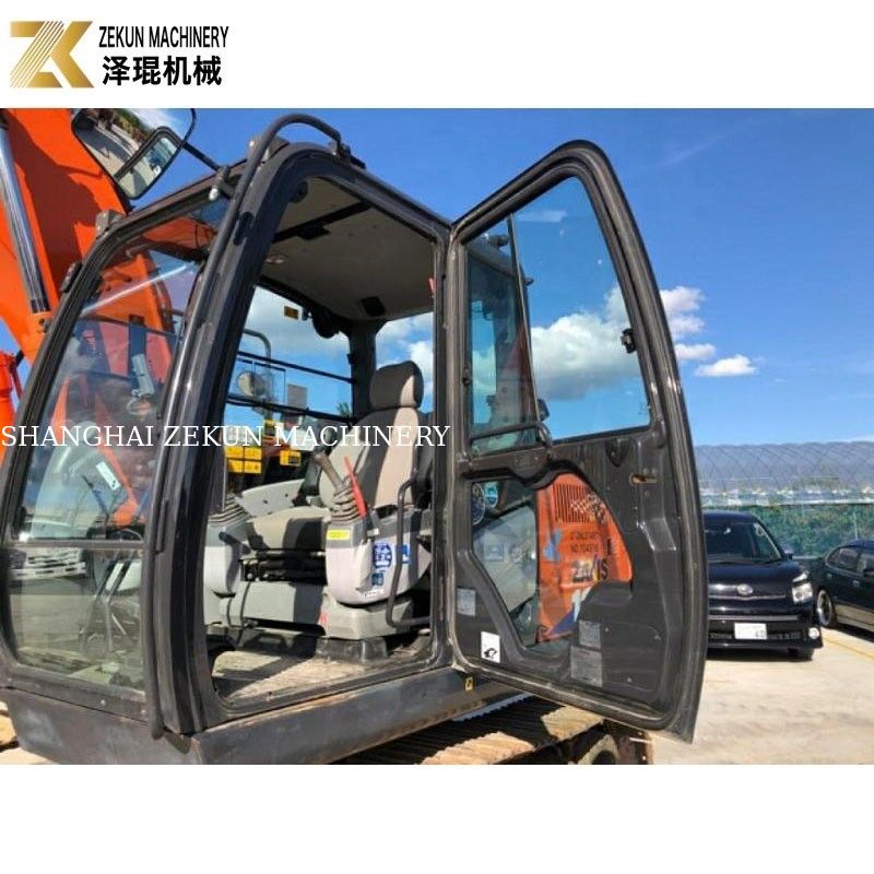 حفاری 12 تن استفاده شده Hitachi ZX120 حفاری ZX120-6 با سیلندر هیدرولیک اصلی