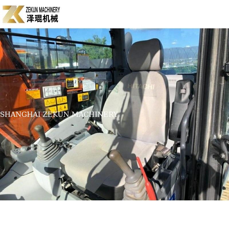 حفاری 12 تن استفاده شده Hitachi ZX120 حفاری ZX120-6 با سیلندر هیدرولیک اصلی
