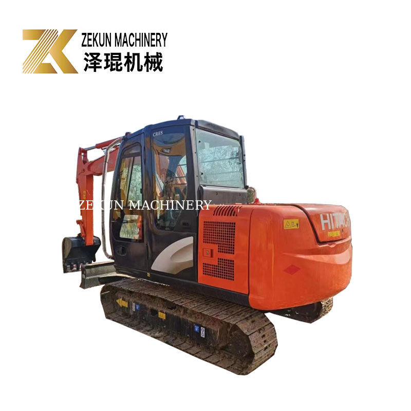 مینی حفاری 6 تن استفاده شده هیتاچی ZX60 با 40.5 KW در وضعیت خوب