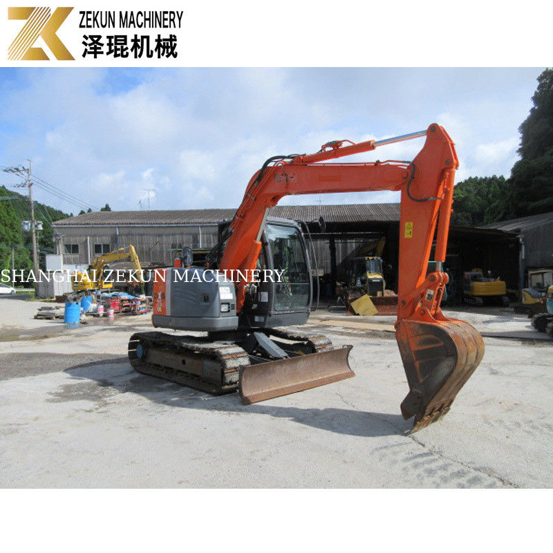 ژاپنی Hitachi Hitachi70 ایالات متحده مینی حفاری بلند دست 0.33m3 ظرفیت سطل 40.5Kw