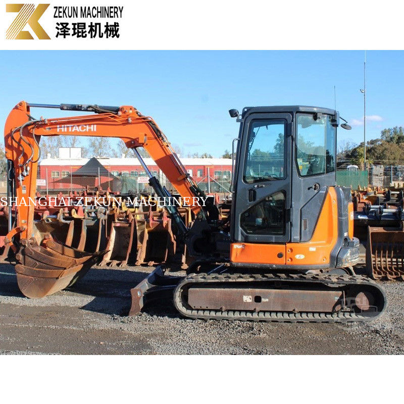 کاوشگر حرکت پذیر نوع خزنده نوع Hitachi ZX55-5A با ظرفیت سطل 0.19m3