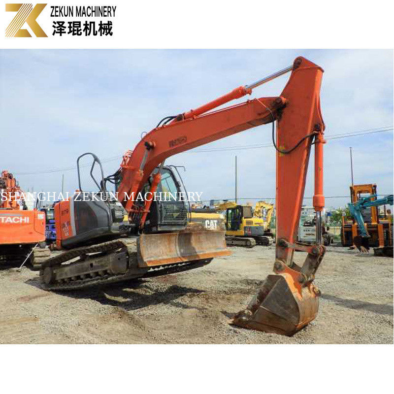 کاوشگر اصلی ژاپن Hitachi ZX135US با پمپ هیدرولیک اصلی و خزنده