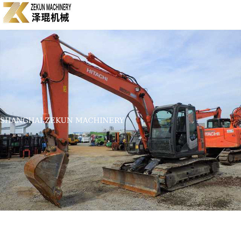 کاوشگر اصلی ژاپن Hitachi ZX135US با پمپ هیدرولیک اصلی و خزنده