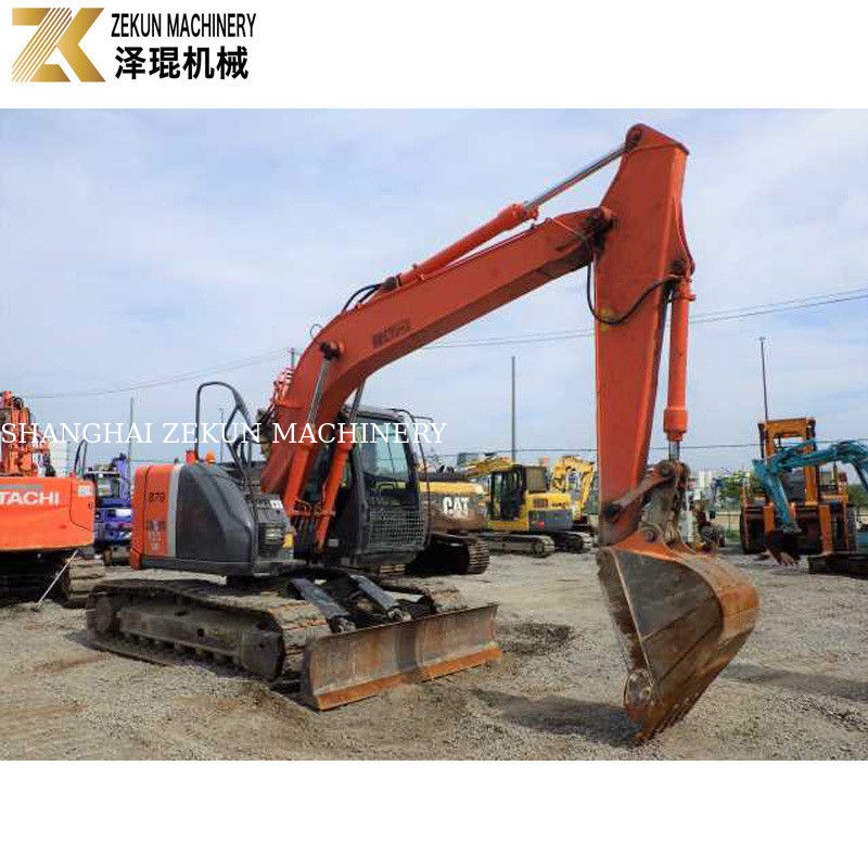کاوشگر اصلی ژاپن Hitachi ZX135US با پمپ هیدرولیک اصلی و خزنده