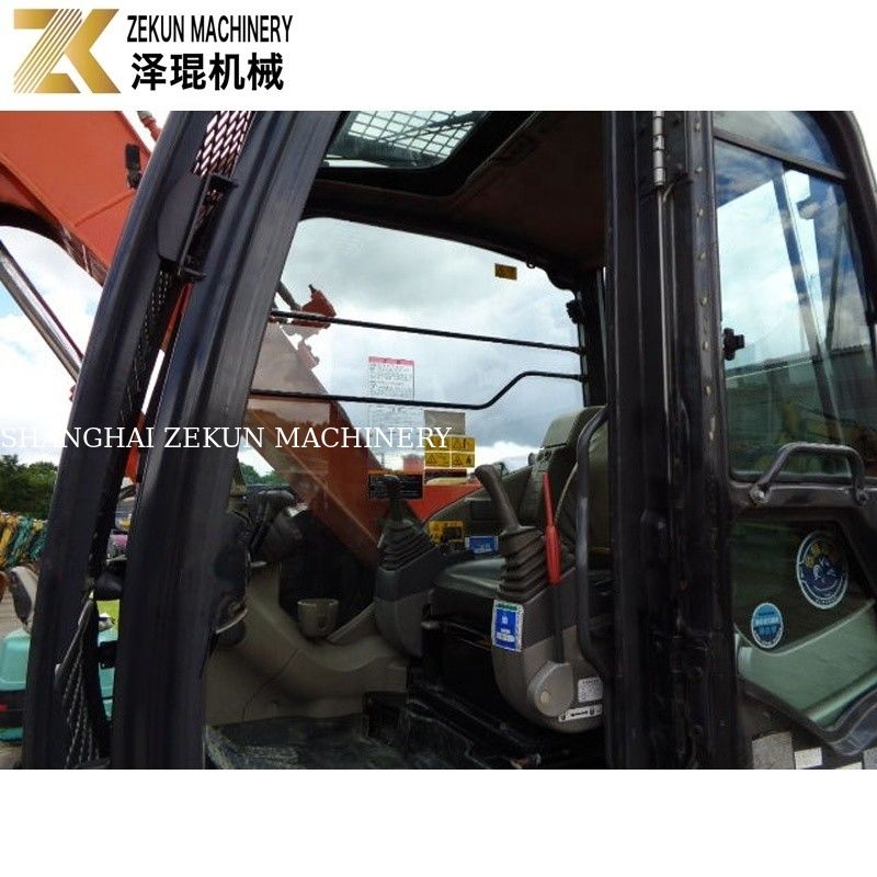 ژاپن واردات 7.5 تن استفاده شده Hitachi ZX75 Excavator موتور Isuzu ZX75US-A برای کشاورزی
