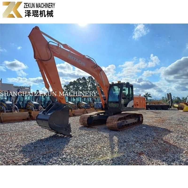 حفاری استفاده شده Hitachi ZX210 ZX210LC ZX210LC-3 با موتور ژاپنی اصلی در گرم