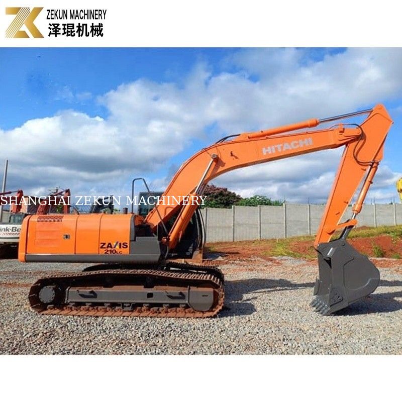 حفاری استفاده شده Hitachi ZX210 ZX210LC ZX210LC-3 با موتور ژاپنی اصلی در گرم