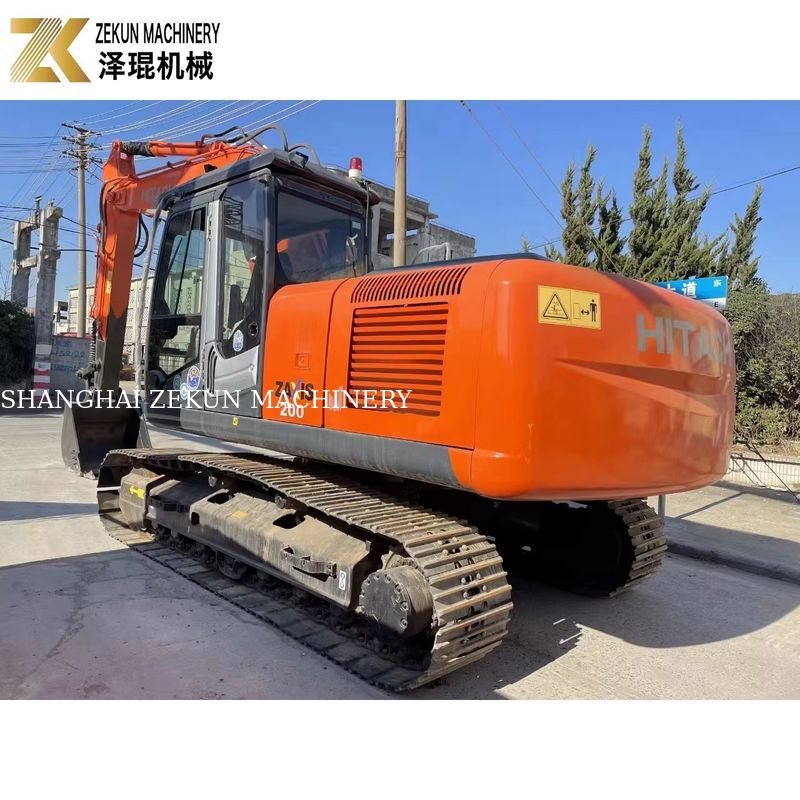 ساعات کاری کم Hitachi EX 200 حفاری با پمپ هیدرولیک