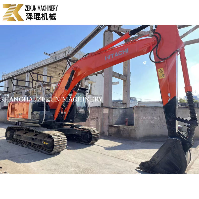 ساعات کاری کم Hitachi EX 200 حفاری با پمپ هیدرولیک