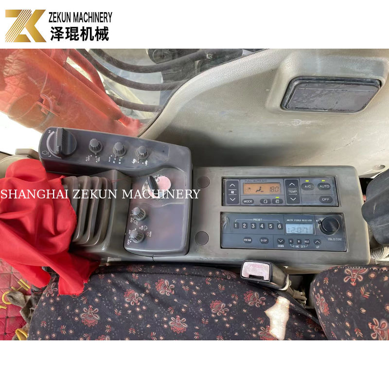 ساعات کاری کم Hitachi EX 200 حفاری با پمپ هیدرولیک