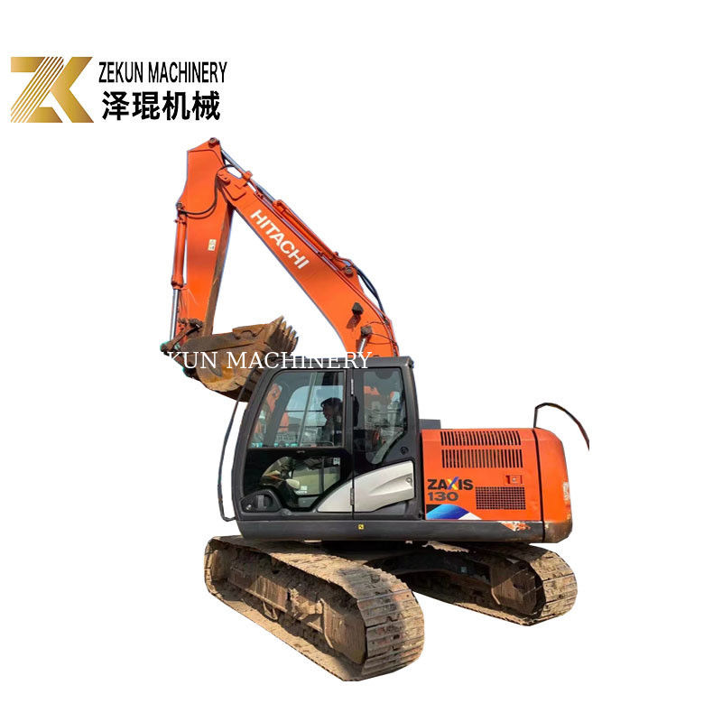 Hitachi ZX 130-5A Excavator Benne با موتور اصلی و ساعات کاری کم