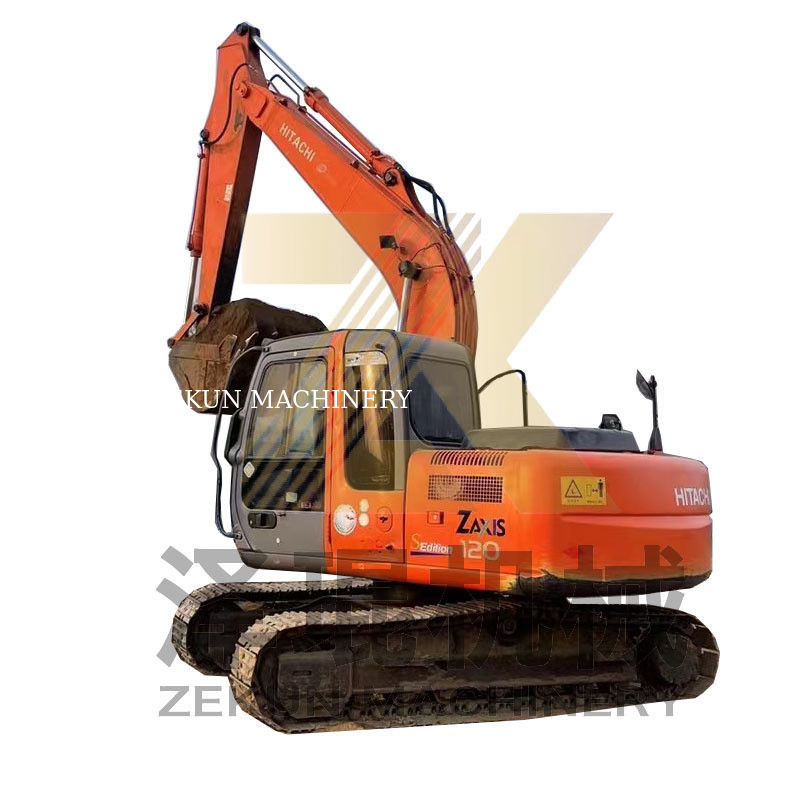 2018 ISUZU دست دوم استفاده شده Hitachi ZX120-6 DS 120 Mini Digger با موتور ISUZU