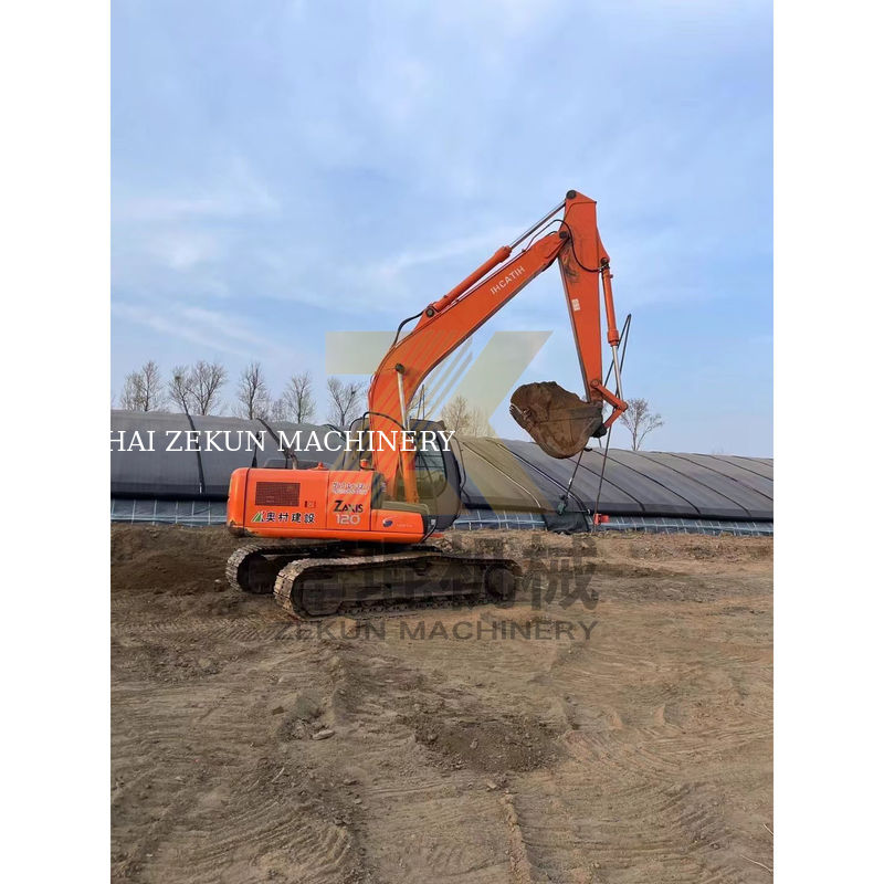 2018 ISUZU دست دوم استفاده شده Hitachi ZX120-6 DS 120 Mini Digger با موتور ISUZU