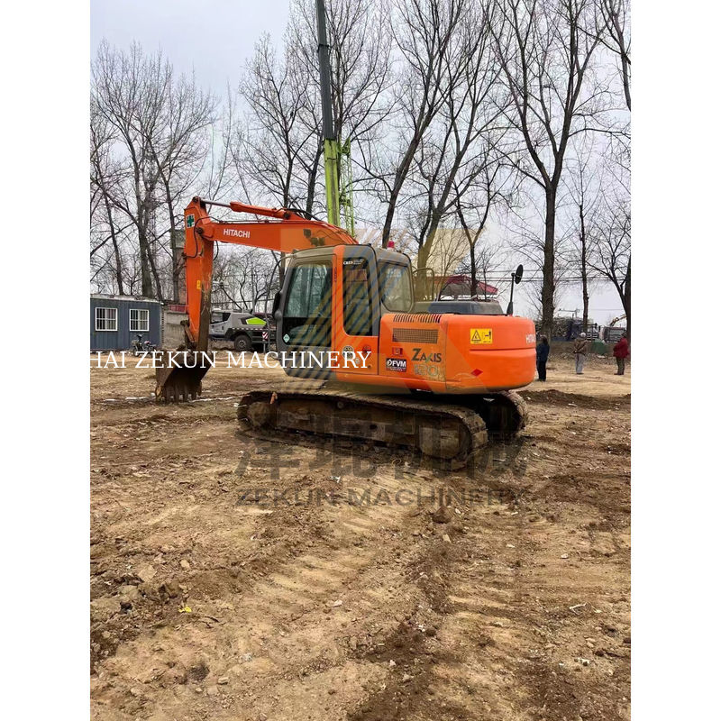 4001-6000 ساعت کار هیتاچی ZX120-6 مینی حفاری دست دوم با موتور ISUZU