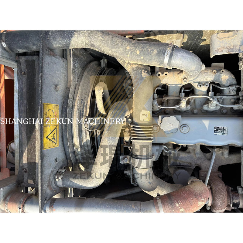 مینی حفاری استفاده شده Hitachi ZX120-6 در 12 تن وزنه عملیاتی 4001-6000 ساعت کار
