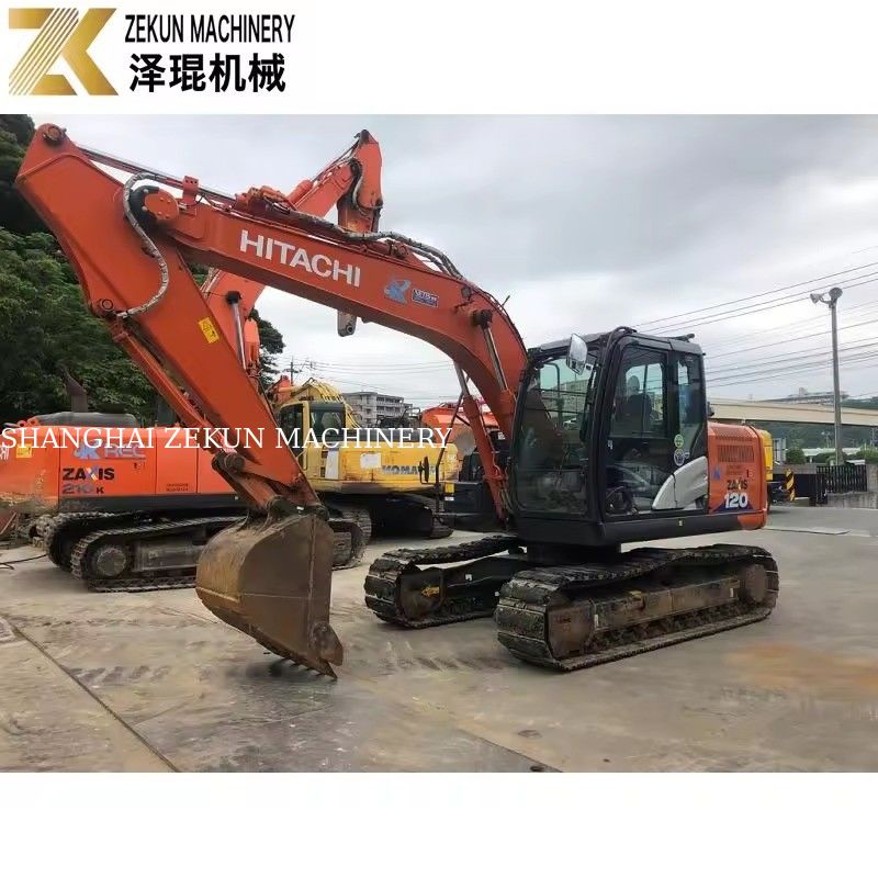 Hitachi ZX120-6 حفاری با پمپ هیدرولیک اصلی و وزن عملیاتی 12 تن