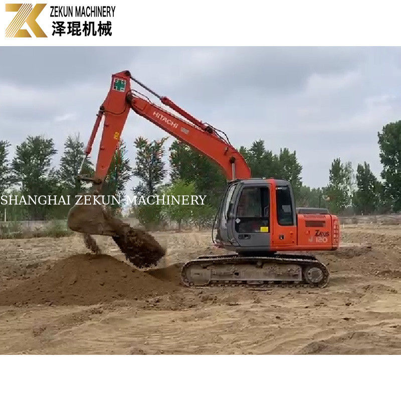 2012 Hitachi 120-2 Excavator قطعات اصلی و مسیر لاستیکی برای حفاری