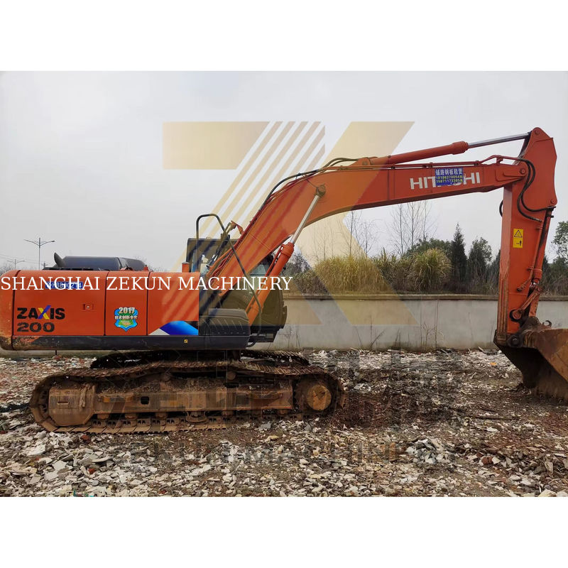 استفاده شده Hitachi ZX200-5 حفاری 20 تن اصلی ژاپن برای نیازهای ساختمانی شما