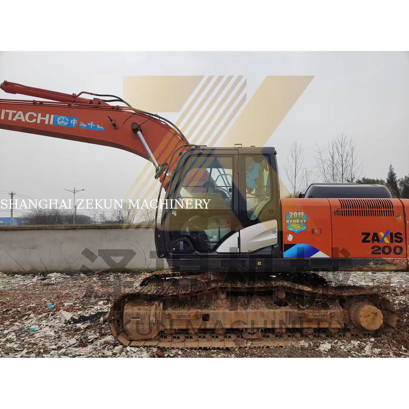 استفاده شده Hitachi ZX200-5 حفاری 20 تن اصلی ژاپن برای نیازهای ساختمانی شما