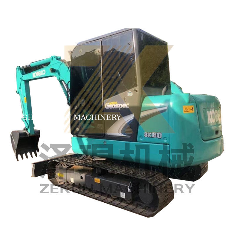 ماشین حفاری مینی کوبلکو SK60 استفاده شده 35.5KW برای بازار چین