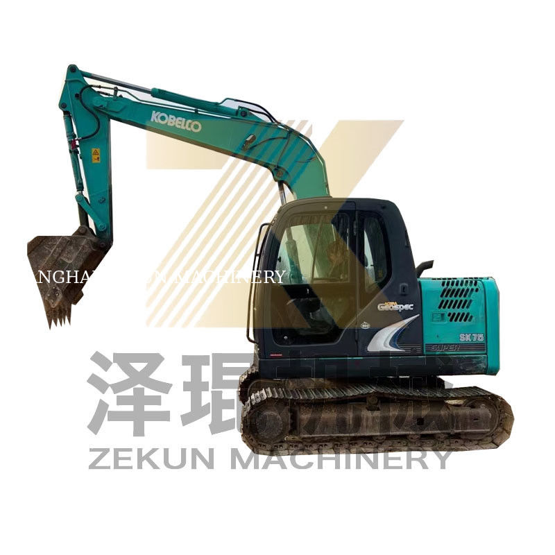 کاوشگر استفاده شده کوبلکو SK75-8 در حالت عالی برای فروش در شانگهای
