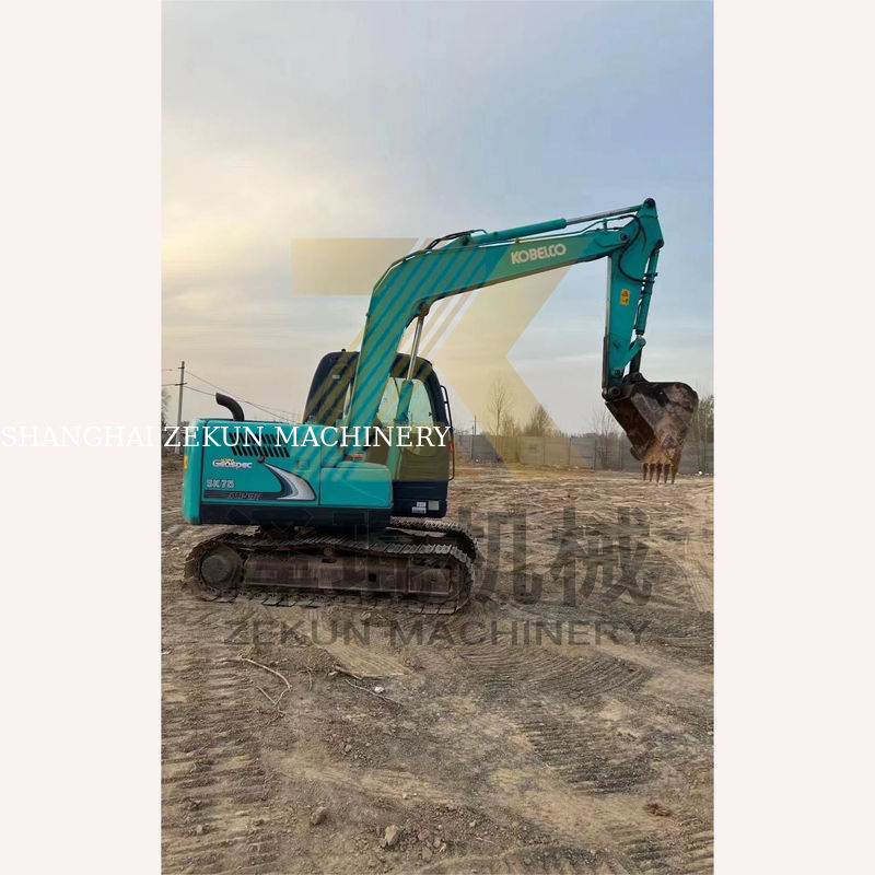 کاوشگر استفاده شده کوبلکو SK75-8 در حالت عالی برای فروش در شانگهای