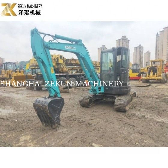 استفاده شده Kobelco SK55 Excavator موتور اصلی ساعات کاری کم 1000-3000