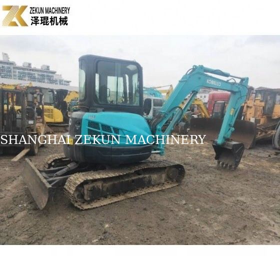 استفاده شده Kobelco SK55 Excavator موتور اصلی ساعات کاری کم 1000-3000