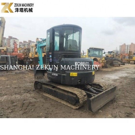 استفاده شده Kobelco SK55 Excavator موتور اصلی ساعات کاری کم 1000-3000