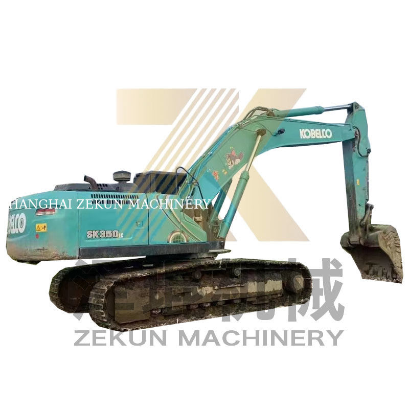 35 تن استفاده شده Kobelco SK350 SK350-8 SK350-10 حفاری هیدرولیک با عملکرد خوب