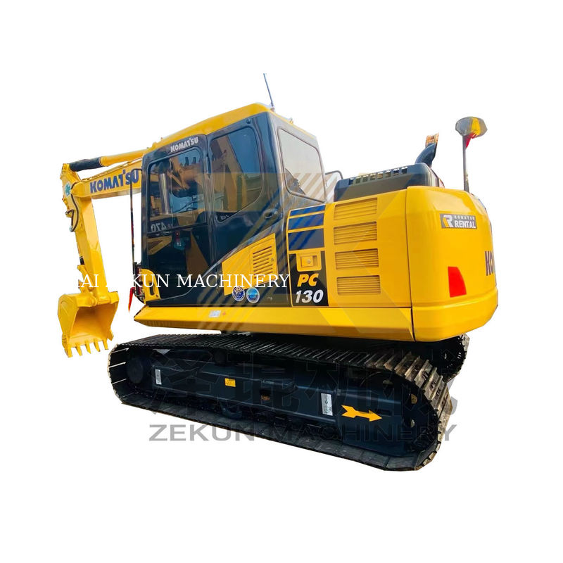 ماشین حفاری 13 تن استفاده شده Komatsu PC130-7 حفاری در شانگهای دریچه هیدرولیک دیگر