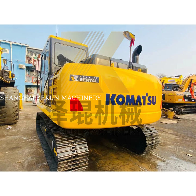 ماشین حفاری 13 تن استفاده شده Komatsu PC130-7 حفاری در شانگهای دریچه هیدرولیک دیگر