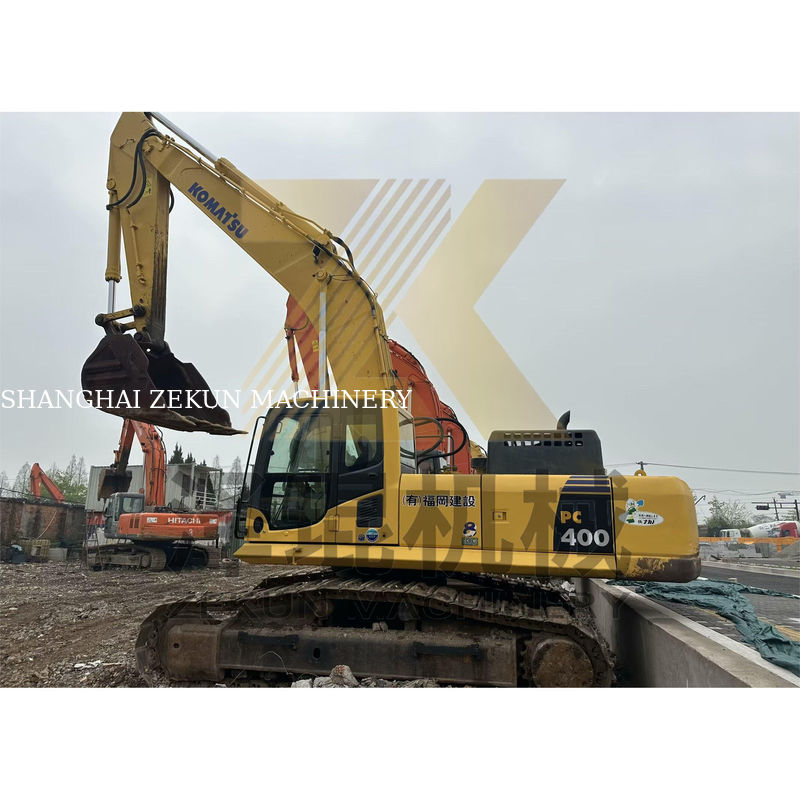 استفاده شده دست دوم Komatsu Excavator 400 PC400 PC400-8R Digger سال 2015 ژاپن ساخته شده