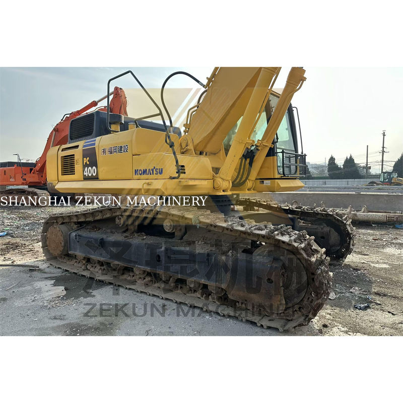 استفاده شده دست دوم Komatsu Excavator 400 PC400 PC400-8R Digger سال 2015 ژاپن ساخته شده