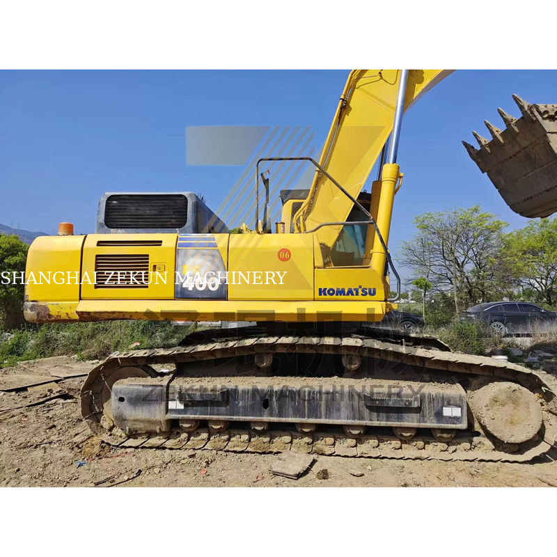 40 تن حفاری استفاده شده Komatsu PC400-7 حفاری در شانگهای 4000-6000 ساعت کار