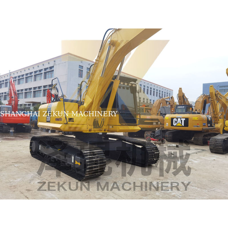 22 تن استفاده شده Komatsu 220 PC220 حفاری با ظرفیت سطل 1M3 و 1050 ساعت کار