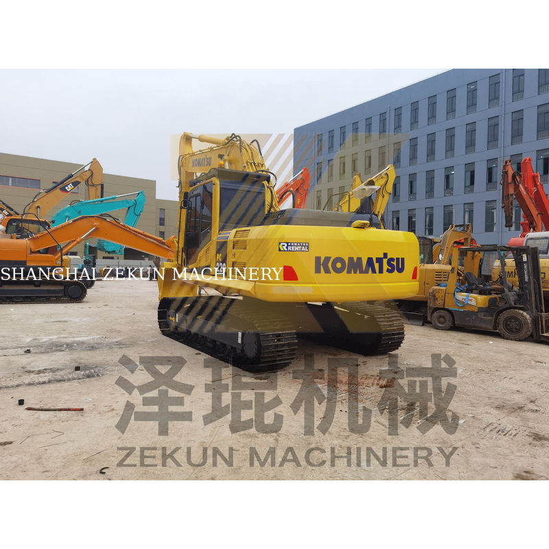 22 تن استفاده شده Komatsu 220 PC220 حفاری با ظرفیت سطل 1M3 و 1050 ساعت کار