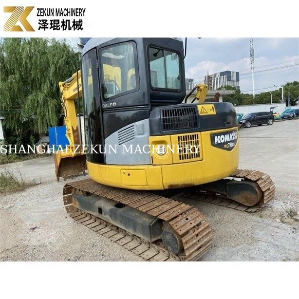 مینی تجهیزات ساختمانی کاوشگر کاوشگر 7 تن Komatsu PC78 PC78US-6 برای حفاری